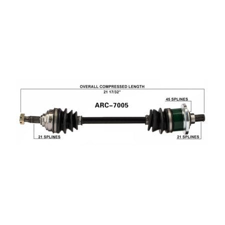 Wide Open OE Replacement CV Axle for ARCTIC FRONT/LEFT 650 04 ARC-7005